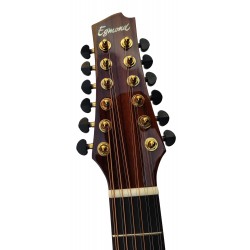 Egmond Guitarra Acustica 12 CUERDAS Toda Maciza D66N12