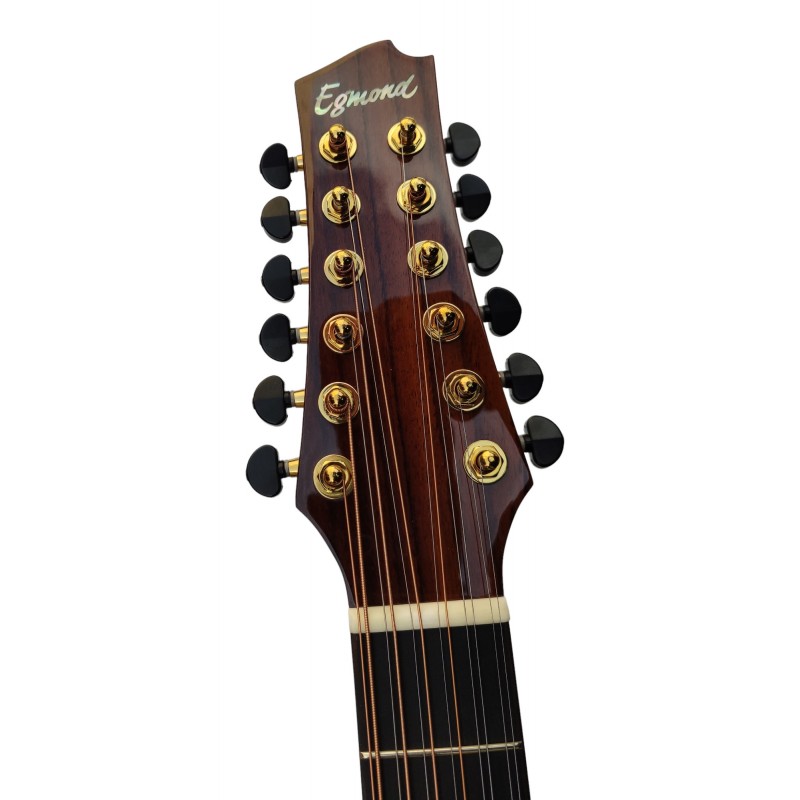 Egmond Guitarra Acustica 12 CUERDAS Toda Maciza D66N12
