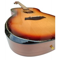 Egmond Guitarra Acustica Toda Maciza GA70S