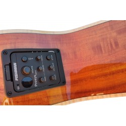 Egmond Guitarra Acustica de ZURDO Toda Maciza GA99S CE