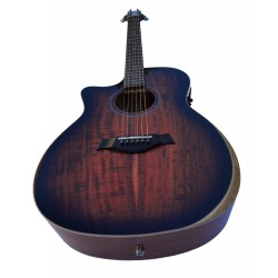 Egmond Guitarra Acustica de ZURDO Toda Maciza GA99SLH CE