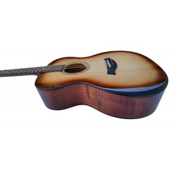 Egmond Guitarra Acustica de Arce rizado OM80S