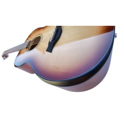 Egmond Guitarra Acustica de Arce rizado OM80S