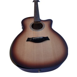 Egmond Guitarra Acustica de Arce Rizado OM80S CE