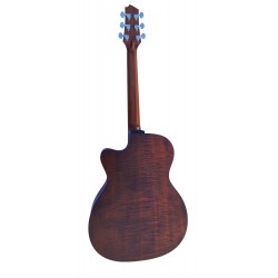 Egmond Guitarra Acustica de Arce Rizado OM80S CE