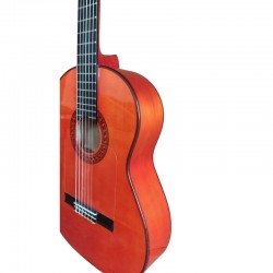 Antonio De Toledo Modelo F17 Blanca de Cipres teñido de rojo ATF-17BRE CUT CON Cutaway y EQ DOUBLE OS1