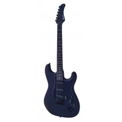 Guitarra Electrica Egmond GS-821M Tipo Strato Acabado Negro Mate