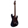 Guitarra Electrica Egmond GSW-833BB Tipo Strato Color Negro Translucido