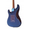 Guitarra Electrica Egmond GSW-833BB Tipo Strato Color Negro Translucido