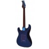 Guitarra Electrica Egmond GSW-833BB Tipo Strato Color Negro Translucido