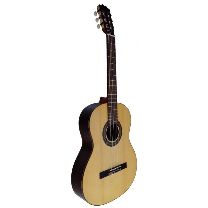 Vicente Tatay C320.593N Guitarra Flamenca Negra de Palo Santo y Tapa Maciza