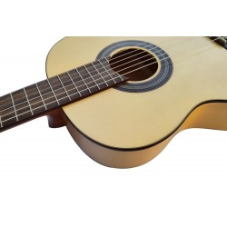 Vicente Tatay C320.593B Guitarra Flamenca Blanca de Cipres (Sicomoro) y Tapa Maciza
