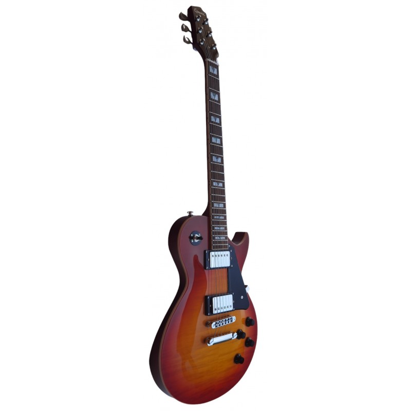 Egmond GL-873SB – Guitarra Eléctrica Tipo Les Paul Sunburst con Mastil Encolado