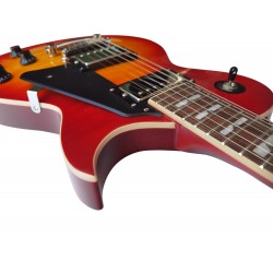 Egmond GL-873SB – Guitarra Eléctrica Tipo Les Paul Sunburst con Mastil Encolado