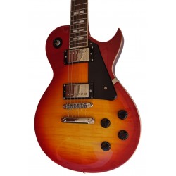 Egmond GL-873SB – Guitarra Eléctrica Tipo Les Paul Sunburst con Mastil Encolado