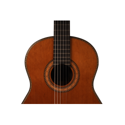 Antonio De Toledo Modelo 240 AT-240C Guitarra Clasica Toda Maciza con Tapa de Cedro