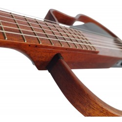 Guitarra Clasica de Viaje Natasha NBSG Nylon Mahogany Traveller Guitar