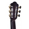 Guitarra Clasica de Viaje Natasha Nylon Black NBSG Traveller Guitar