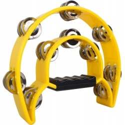 C755.903  Pandereta de media luna Amarilla