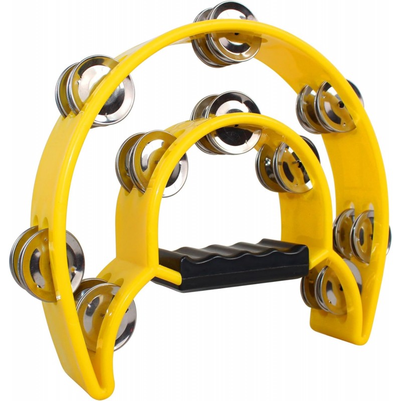 C755.903  Pandereta de media luna Amarilla