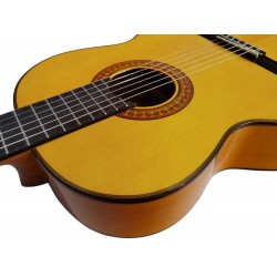 Vicente Tatay C320.595B Guitarra Flamenca Blanca de Cipres (Sicomoro) y Tapa Maciza