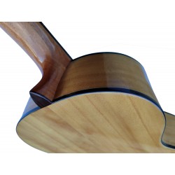 Vicente Tatay Pack de guitarra Flamenca C320.202F Con Caja a color-Funda-Afinador-Cejilla-Tensor de cuerdas-Juego de Cuerdas