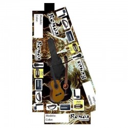 Pack de guitarra Clasica Vicente Tatay C320.202 Caja a color-Funda-Afinador-Cejilla-Tensor de cuerdas-Juego de Cuerdas