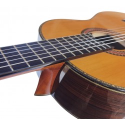 Antonio de Toledo serie José Rincón JR-5C – Guitarra Clásica Tapa Maciza de Cedro y Palosanto