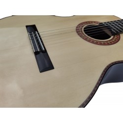 Antonio de Toledo serie Jose Rincon Modelo JRF-7N Guitarra Flamenca Negra de Palo Santo