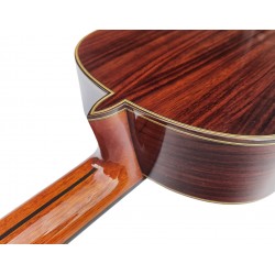 Antonio de Toledo serie Jose Rincon Modelo JRF-7N Guitarra Flamenca Negra de Palo Santo