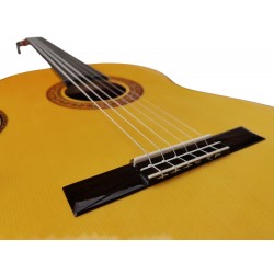 Antonio de Toledo serie Jose Rincon Modelo JRF-7B Guitarra Flamenca Blanca de Cipres