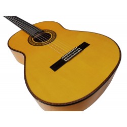 Antonio de Toledo serie Jose Rincon Modelo JRF-27B Guitarra Flamenca Blanca de Cipres