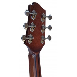 Egmond Guitarra Acustica EG-105 Toda Maciza de Caoba y acabado Brillo