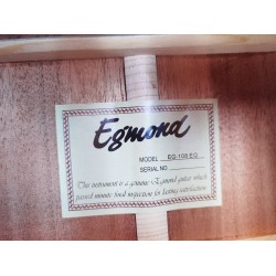 Egmond Guitarra Acustica EG-108EQ Toda Maciza