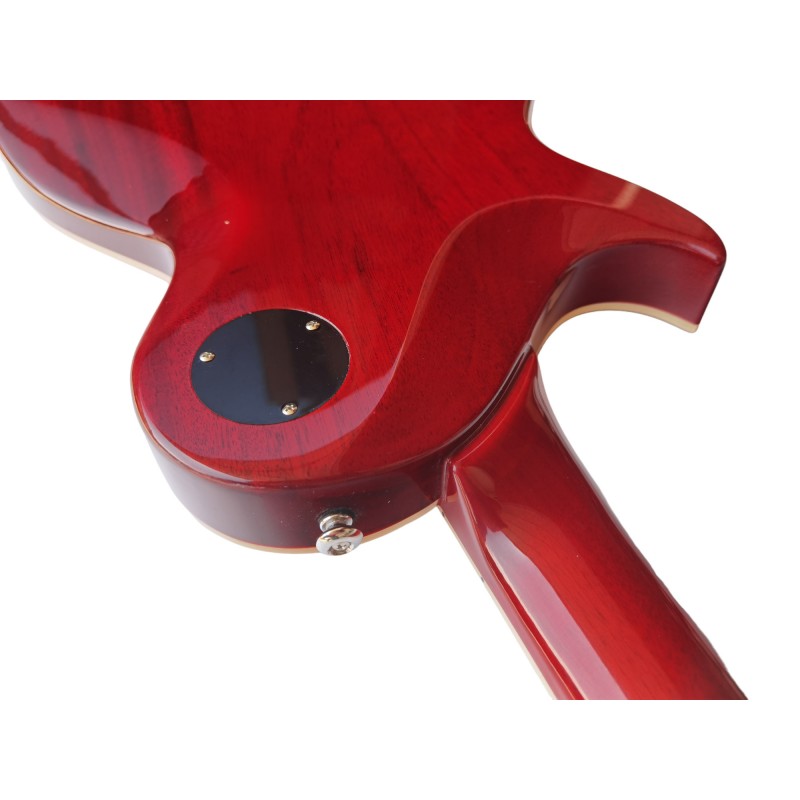 Guitarra Electrica Egmond GL-874TB Tipo Les Paul Color Sunburst con Mastil Encolado