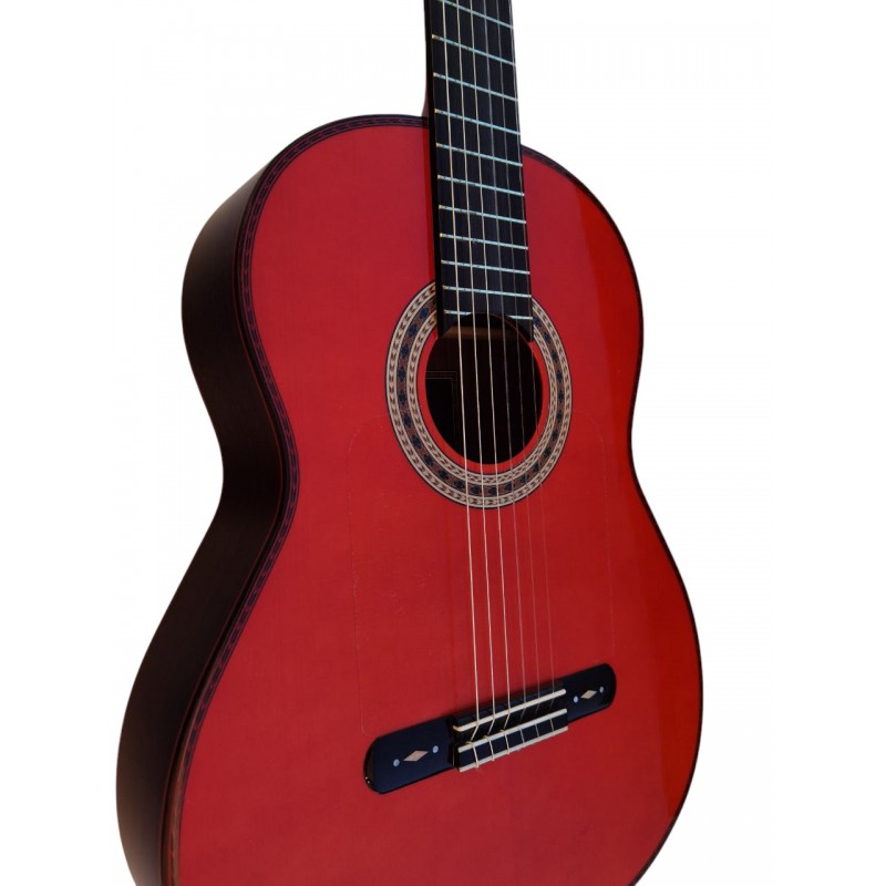 Antonio De Toledo Serie Legado Modelo AATF-17NR Negra de Palosanto teñido de Rojo