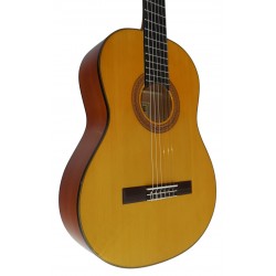 Vicente Tatay C320.301F Guitarra Flamenca - Acabado Ambar con golpeador instalado.