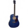C331.650EQBL Guitarra Electroacustica Azul