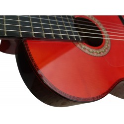 Antonio De Toledo Modelo F17 Negra de Palosanto teñido de rojo ATF-17NR