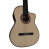 Antonio De Toledo Modelo F17 EQ Blanca de Cipres con EQ fishman Con Cutaway ATF-17BE CUT