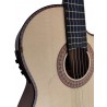 Antonio De Toledo Modelo F17 EQ Blanca de Cipres con EQ fishman Con Cutaway ATF-17BE CUT