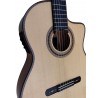 Antonio De Toledo Serie Legado Modelo AATF-17BE CUT Blanca de Cipres con EQ fishman Con Cutaway