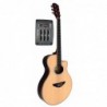 C331.646NMEQ  Guitarra Electroacustica  Baffin Mini Jumbo tipo APX de Sapeli y EQ con Afinador Acabado Brillo