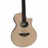 C331.646NMEQ  Guitarra Electroacustica  Baffin Mini Jumbo tipo APX de Sapeli y EQ con Afinador Acabado Brillo