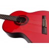 C320.590RS Roja Guitarra Flamenca Vicente Tatay - Fondo de Palosanto con Tapa Maciza de Abeto - Acabado Brillo Teñida de Rojo