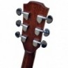 C331.646NMEQ  Guitarra Electroacustica  Baffin Mini Jumbo tipo APX de Sapeli y EQ con Afinador Acabado Brillo