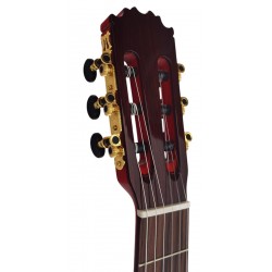 C320.590 RS CEQ Roja Guitarra Flamenca Vicente Tatay - Fondo de Palosanto Tapa Maciza de Abeto - EQ Fishman PSY-301 y Cutaway
