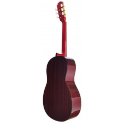 C320.580RS Roja Guitarra Flamenca Vicente Tatay - Fondo de Palosanto con Tapa de Abeto - Acabado Brillo Teñida de Rojo