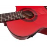 C320.590 CEQ Roja Guitarra Flamenca Vicente Tatay - Fondo de Sicomoro con Tapa Maciza de Abeto - EQ Fishman PSY-301 y Cutaway