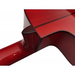 C320.590 CEQ Roja Guitarra Flamenca Vicente Tatay - Fondo de Sicomoro con Tapa Maciza de Abeto - EQ Fishman PSY-301 y Cutaway